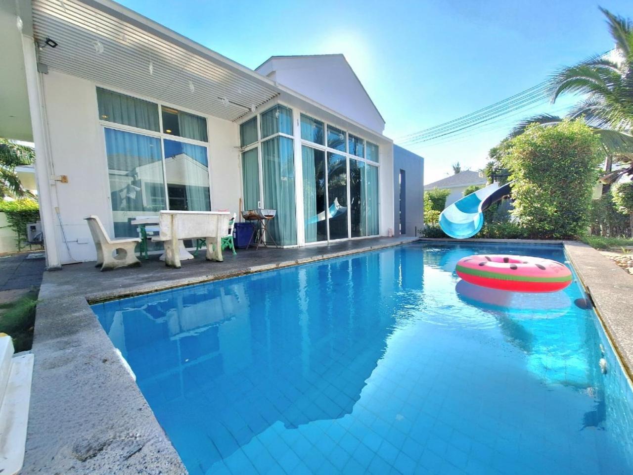 Beachtown Cha-Am Private Poolvilla From Beach 2Km Bagian luar foto