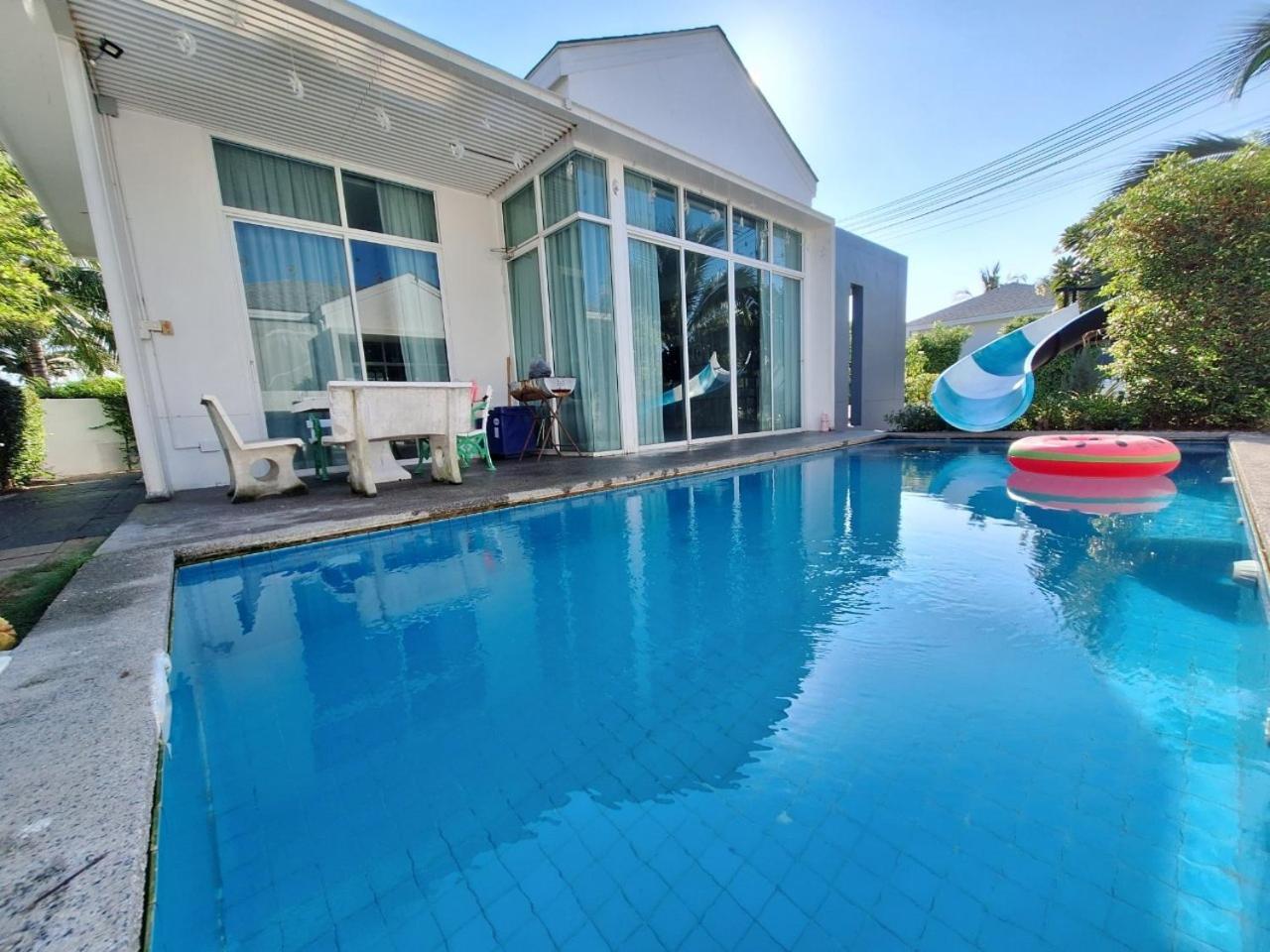 Beachtown Cha-Am Private Poolvilla From Beach 2Km Bagian luar foto