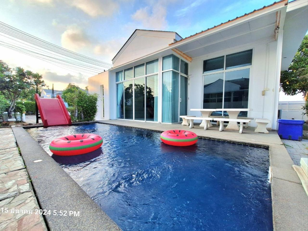 Beachtown Cha-Am Private Poolvilla From Beach 2Km Bagian luar foto