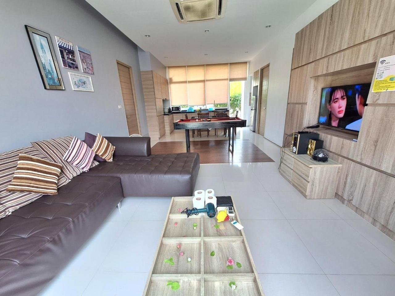 Beachtown Cha-Am Private Poolvilla From Beach 2Km Bagian luar foto