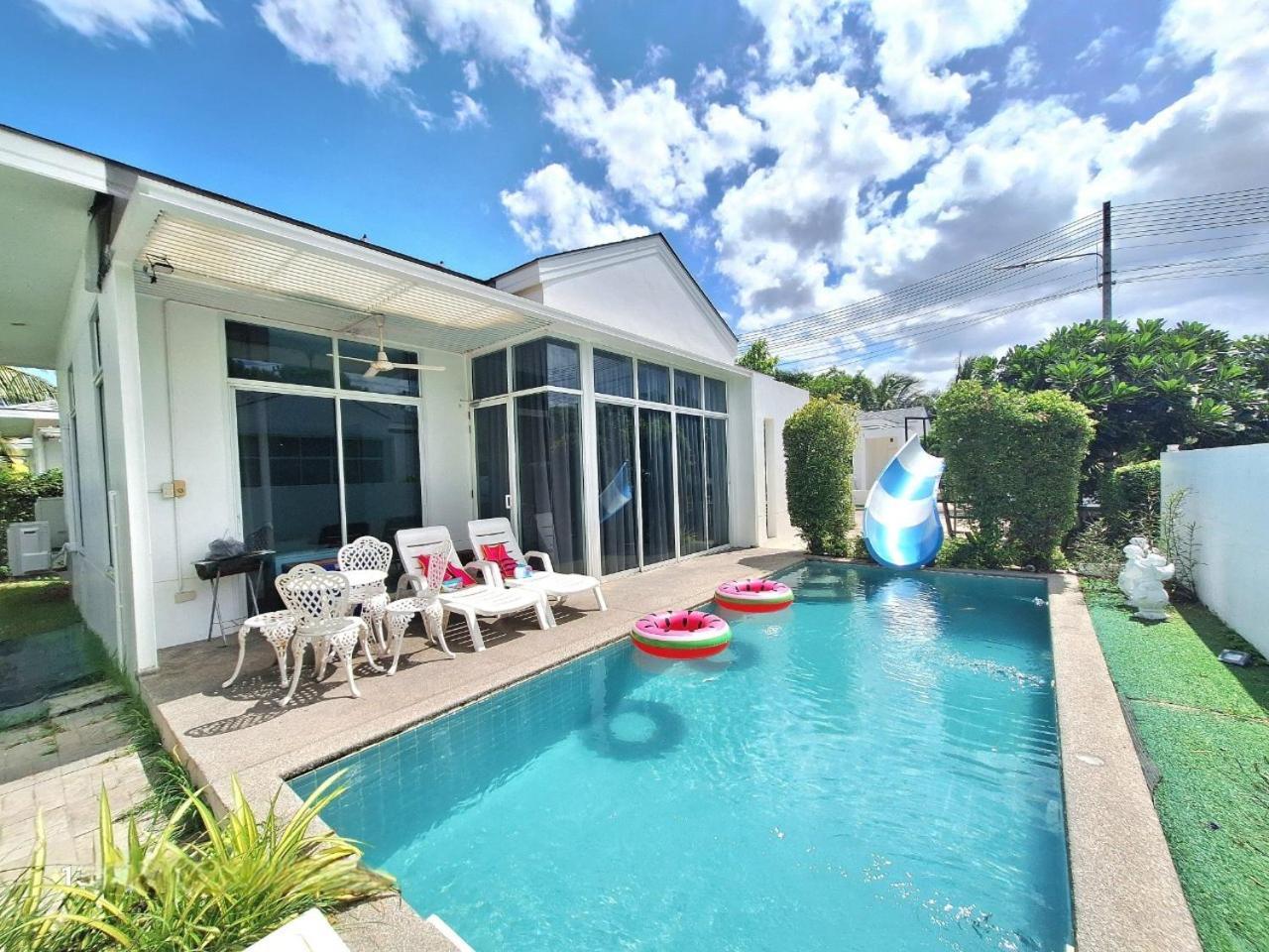Beachtown Cha-Am Private Poolvilla From Beach 2Km Bagian luar foto